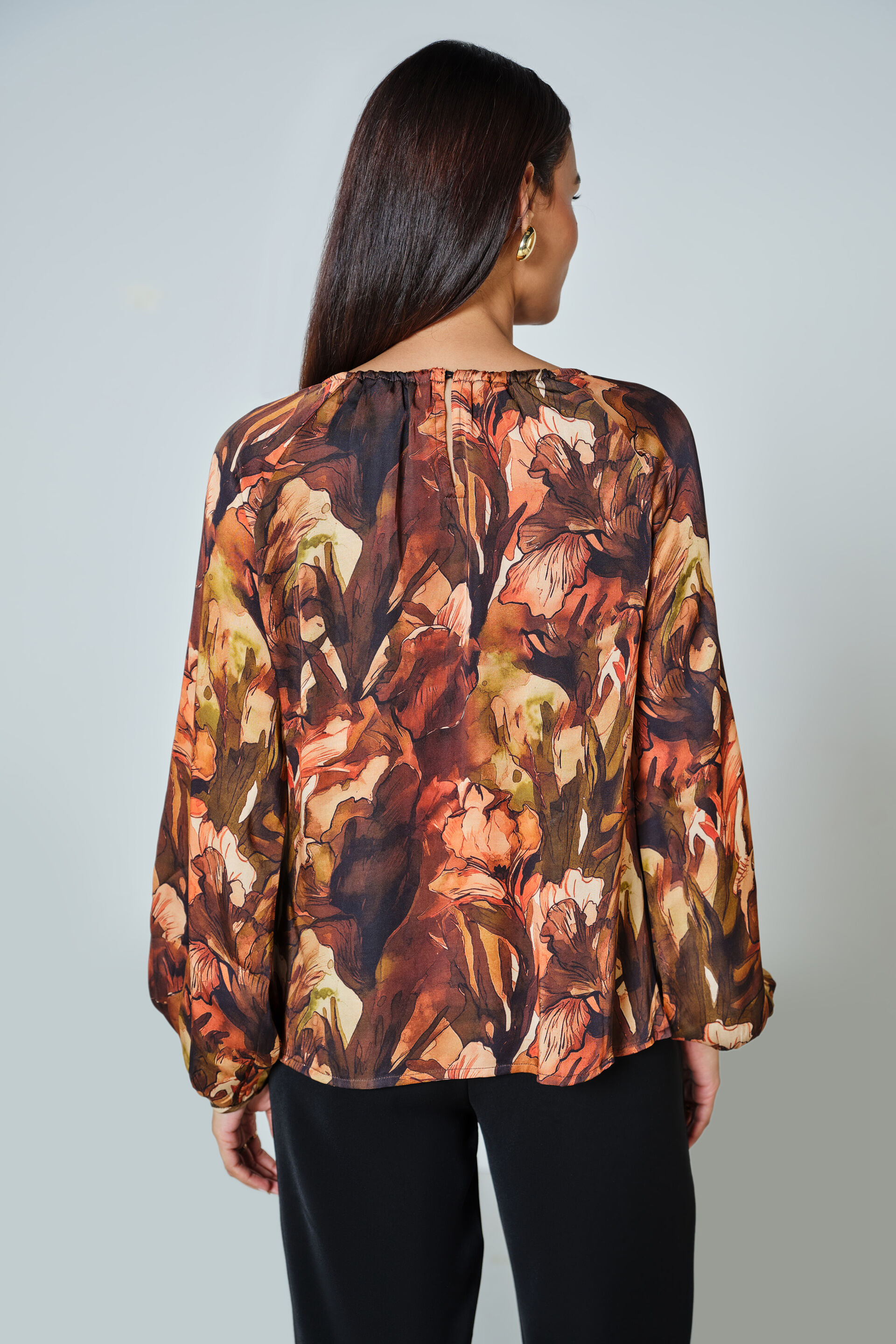 Arvonne Modal Top, Brown, image 5